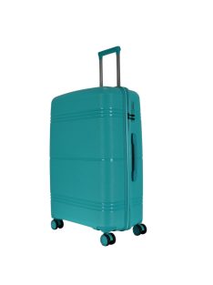 Troler mare cu 4 roți, verde mentă - Benzi Getafe