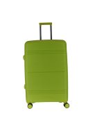 Set troler din 3 piese cu 4 roți, verde - Benzi Getafe