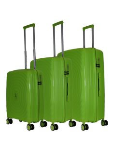 Set troler din 3 piese cu 4 roți, verde - Benzi Toledo