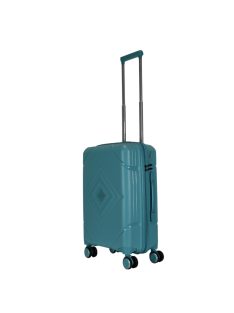 Troler cabină cu 4 roți, verde mentă - Benzi Matrix