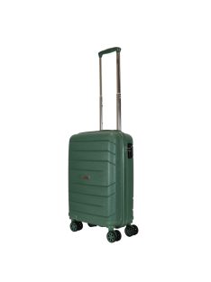 Troler cabină cu 4 roți, verde - TravelZ Big Bars