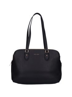 Geantă de umăr femei, negru - David Jones CM6794