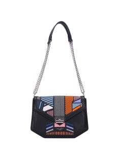 Geantă crossbody femei, negru - David Jones CM6974F