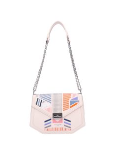 Geantă crossbody femei, alb - David Jones CM6974F