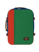 Geantă de călătorie/rucsac 44L, dimensiune cabină, albastru-verde-roșu - Cabinzero Classic
