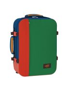 Geantă de călătorie/rucsac 44L, dimensiune cabină, albastru-verde-roșu - Cabinzero Classic