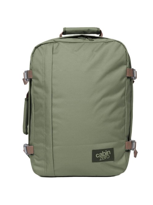 Geantă de călătorie/rucsac 36L, dimensiune cabină, verde khaki - Cabinzero Classic