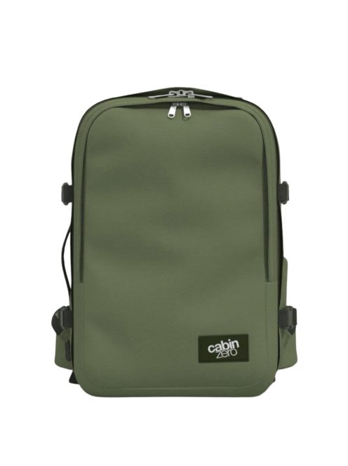 Geantă de călătorie/rucsac 32L, dimensiune cabină, verde - Cabinzero Classic Pro