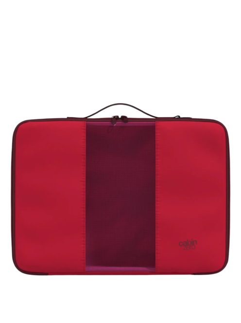 Sac de depozitare haine, roșu - Cabinzero Lux Packing Cube L