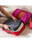 Sac de depozitare haine, roșu - Cabinzero Lux Packing Cube L