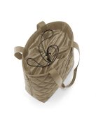 Geantă shopper femei, matlasat, verde - Reisenthel classic shopper M