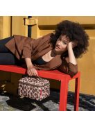 Geantă cosmetică femei cu imprimeu, bej închis-maro - Reisenthel beautycase