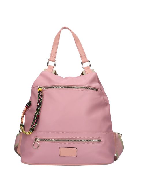 Rucsac femei roz pudră - BOUTIQUE epoșetă H008
