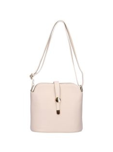   Geantă crossbody femei din piele italiană, bej - Natascia H7009