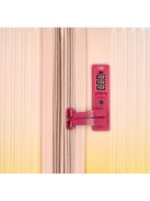 Set troler din 3 piese cu 4 roți, pink - Enrico Benetti Havana
