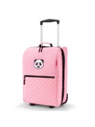 Troler copii cu 2 roți, panda, roz - Reisenthel trolley XS kids