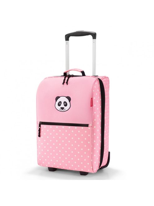 Troler copii cu 2 roți, panda, roz - Reisenthel trolley XS kids