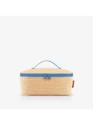 Geantă termică pentru prânz, femei, bej-albastru - Reisenthel coolerbag M pocket