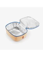 Geantă termică pentru prânz, femei, bej-albastru - Reisenthel coolerbag M pocket