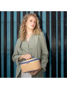 Geantă termică pentru prânz, bej-albastru - Reisenthel coolerbag S pocket