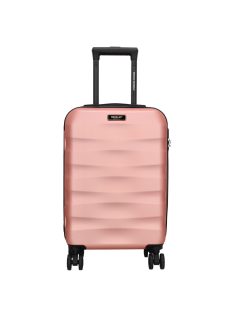 Troler cabină cu 4 roți, rose gold - Beagles Malaga