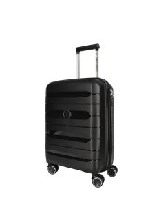 Troler cabină cu 4 roți, negru - Enrico Benetti Montreal