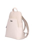 Rucsac femei din piele fibră, mic, bej - Karen Juta