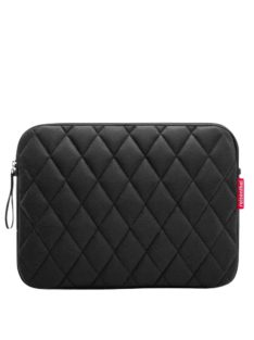   Geantă laptop 13,5", matlasat, negru - Reisenthel notebookbag sleeve