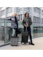Coșuleț pe roți cu imprimeu gri-negru - Reisenthel carrycruiser