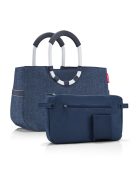 Geantă de cumpărături femei, albastru - Reisenthel loopshopper M