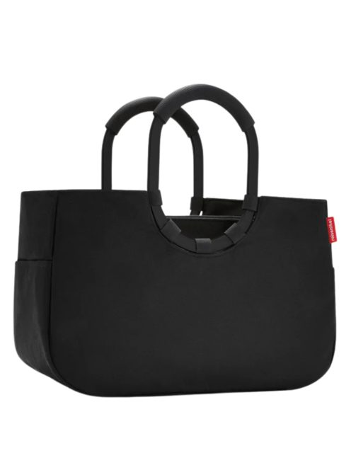 Geantă de cumpărături femei, negru - Reisenthel loopshopper M