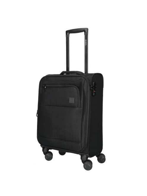 Troler cabină cu 4 roți, negru - Enrico Benetti Oakville