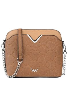 Geantă crossbody femei, bej închis - Vuch Gemma