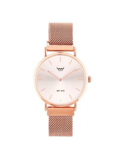 Ceas de mână femei, rose gold - Vuch Closy