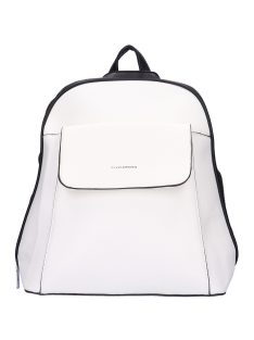 Rucsac femei, alb-negru - Silvia Rosa SR8021