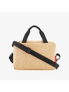 Geantă pentru prânz femei, bej-negru - Reisenthel coolerbag to-go
