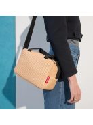 Geantă pentru prânz femei, bej-negru - Reisenthel coolerbag to-go