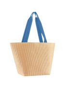 Geantă shopper femei, bej-albastru - Reisenthel shopper M