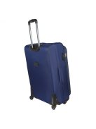 Set troler din 3 piese, 4 roți, albastru - Ormi Zenit