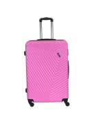 Troler mare cu 4 roți, roz - Rhino Bag Barcelona