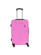 Troler mediu cu 4 roți, roz - Rhino Bag Barcelona