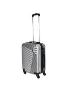 Troler cabină cu 4 roți, 55cm, argintiu - Rhino Bag Barcelona