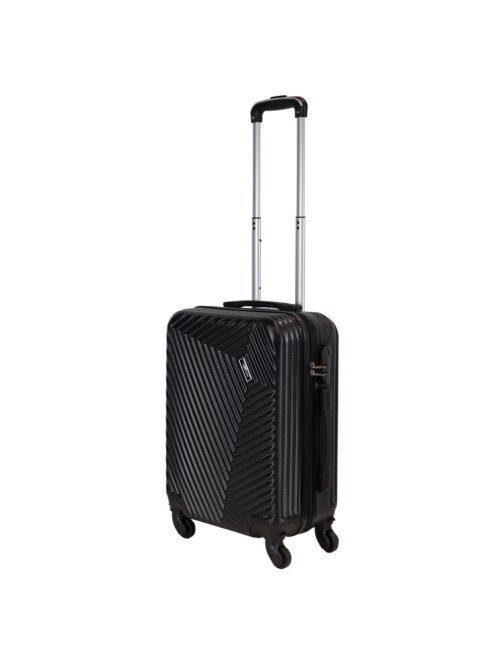 Troler cabină cu 4 roți, 55cm, negru - Rhino Bag Barcelona