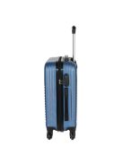 Troler cabină 55 cm cu 4 roți, albastru glaciar - Rhino Bag Barcelona