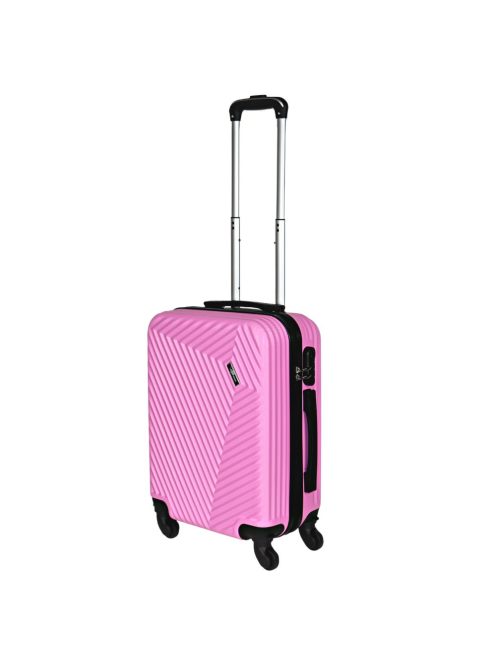 Troler cabină cu 4 roți, 55cm, roz - Rhino Bag Barcelona