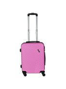 Troler cabină cu 4 roți, 55cm, roz - Rhino Bag Barcelona