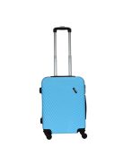 Troler cabină cu 4 roți, 55cm, albastru deschis - Rhino Bag Barcelona
