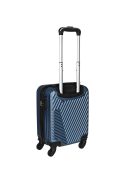 Troler cabină cu 4 roți, mic, 46cm, albastru glaciar - Rhino Bag Barcelona