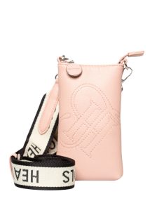 Geantă crossbody femei, mic, roz pudră - Heavy Tools Ebbo