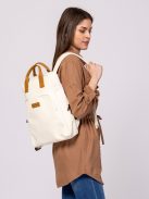 Rucsac laptop 14" femei, bej - Heavy Tools Egres